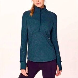 lululemon athletica Navy Half-Zip Pullover